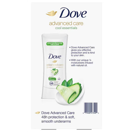 Dove Advanced Care Cool Essentials Deodorant, 4 pk. - Fashions for Home