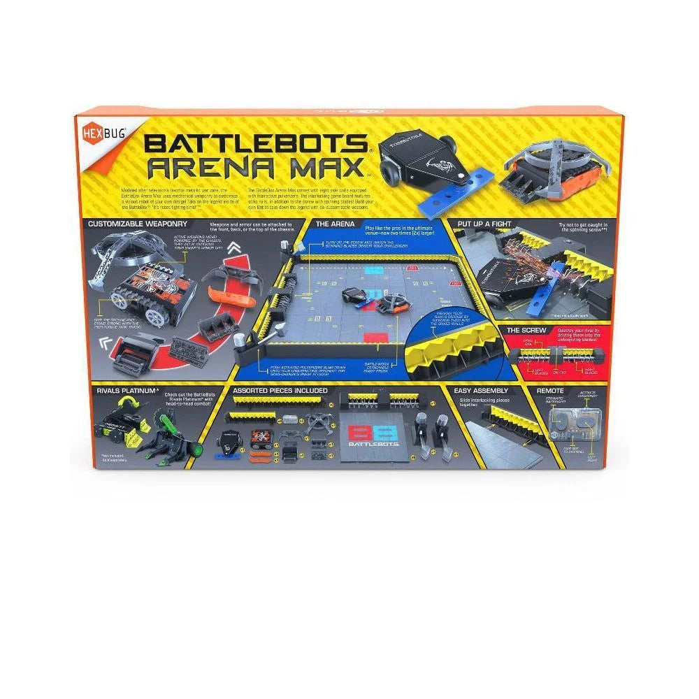 HEXBUG BattleBots Arena MAX  Multiplayer Robot Board Game for Kids  Remote Control Toy  Batteries Included  for Boys and Girls Ages 8 and Up Fashions for Home