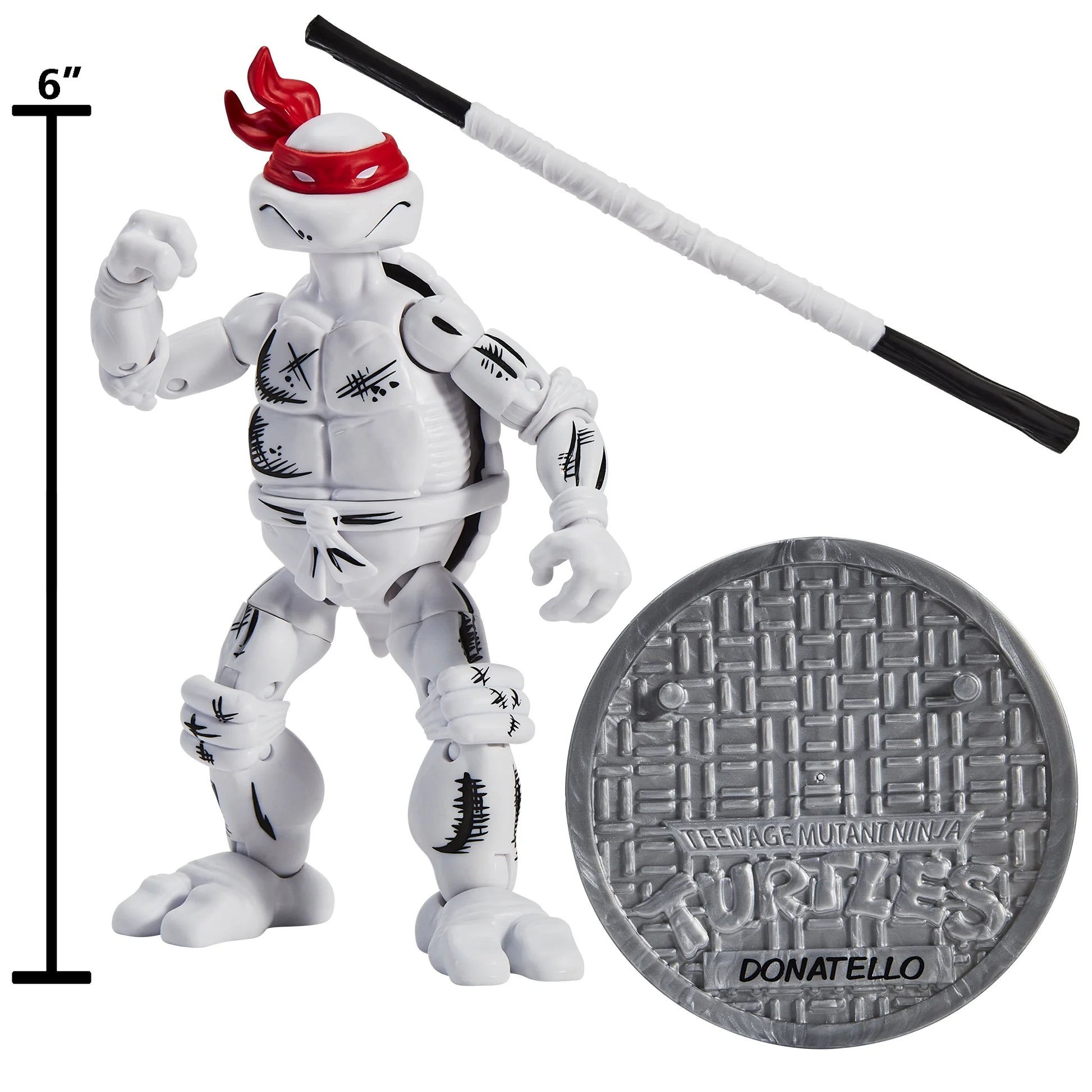 Teenage Mutant Ninja Turtles Black & White Donatello Fashions for Home