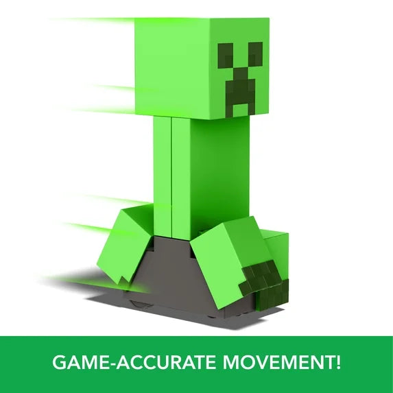Minecraft Exploding RC Creeper, Lights & Sounds, 10 Explosion Particles & DLC Code Fashions for Home