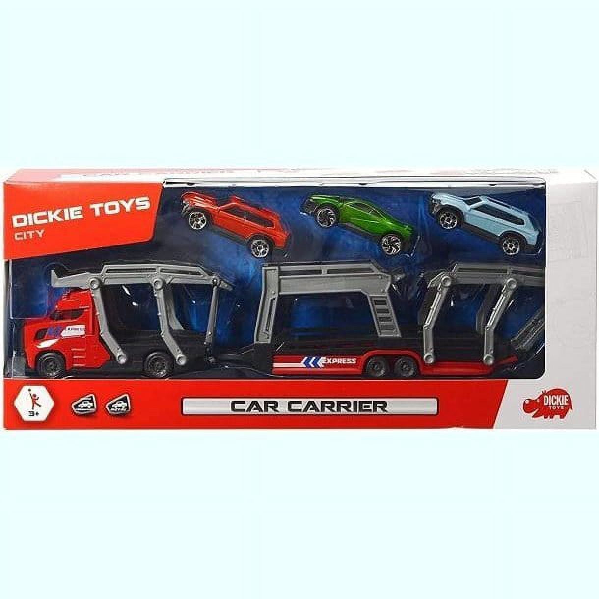 Dickie Car Carrier Truck - Red Fashions for Home