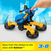 Imaginext DC Super Friends Batman Toy Figure & Transforming Batcycle, Preschool Toys