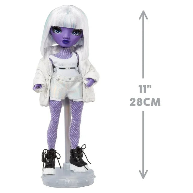 Rainbow High Shadow High Dia Mante - Purple Fashion Doll. Fashionable Outfit & 10+ Colorful Play Accessories. Great Gift for Kids 4-12 Years Old & Collectors