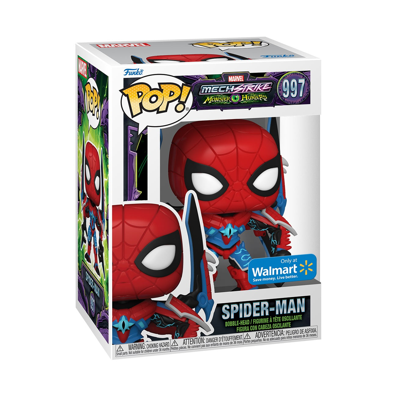 Funko Pop! Marvel Monster Hunters Spiderman #997 Exclusive - Fashions for Home