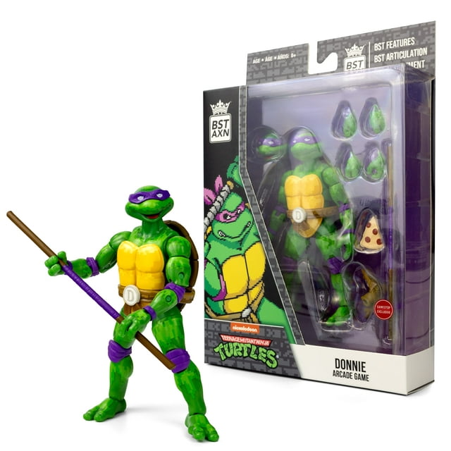 Teenage Mutant Ninja Turtles BST AXN Donatello Action Figure (Arcade Game) Fashions for Home