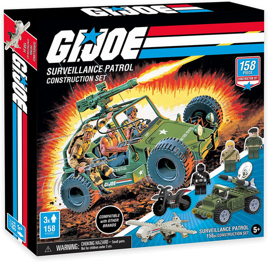 G.I. Joe 158pc SURVEILLANCE PATROL Construction Set - #GJ3523-03 (2020, Hasbro) - Fashions for Home