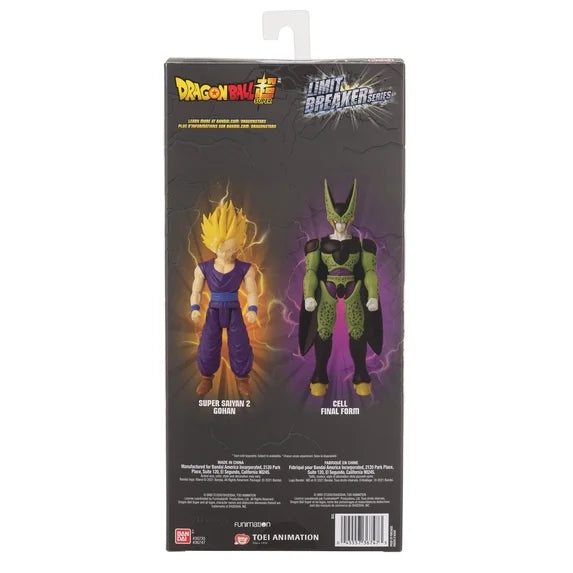 Bandai Namco - Dragon Ball Super - Cell Final Form, Limit Breaker 12" Action Figure Fashions for Home