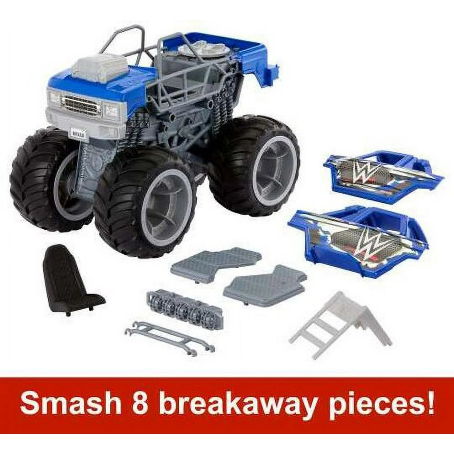 Mattel WWE Vehicle Wrekkin Slam Crusher Monster Truck Fashions for Home