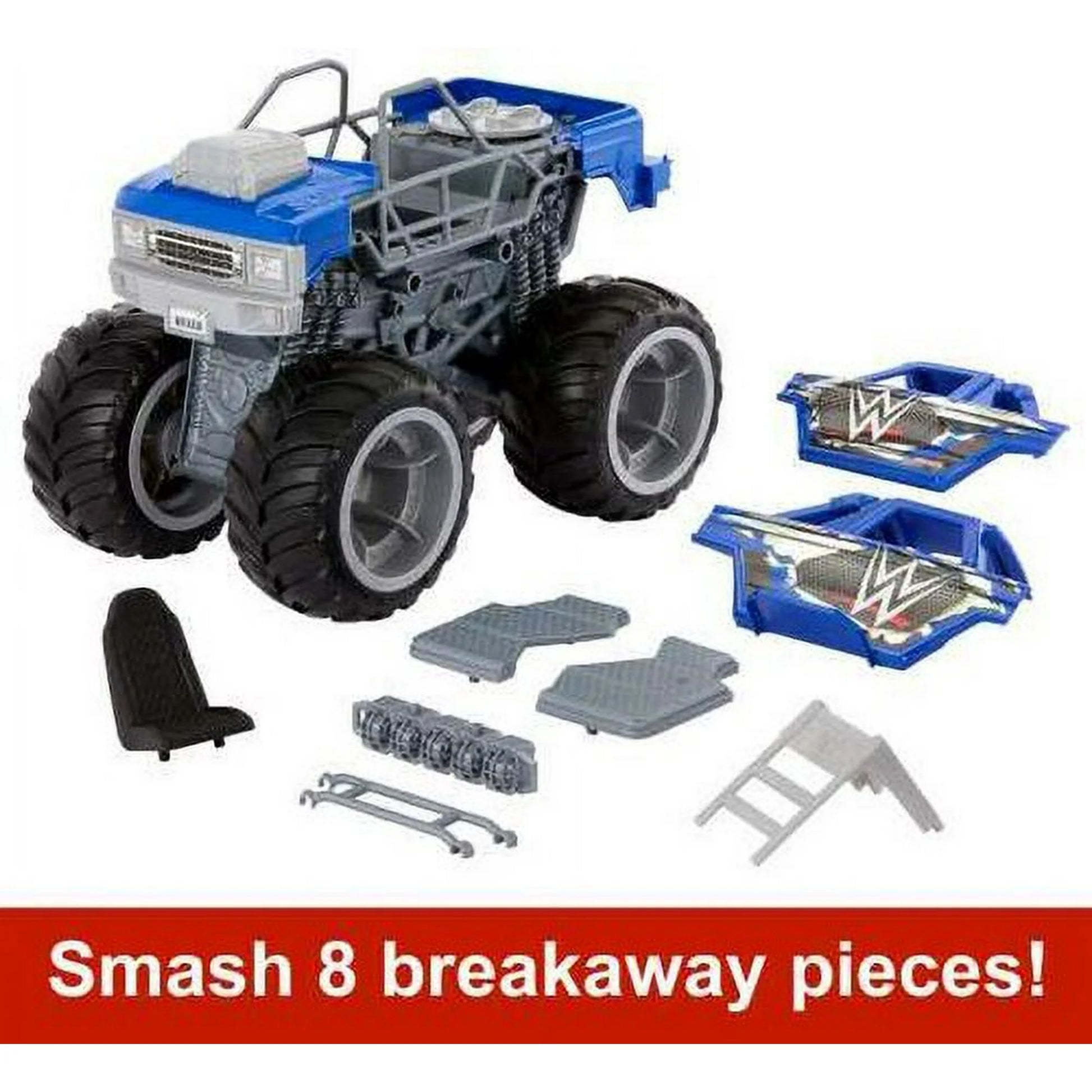 Mattel WWE Vehicle Wrekkin Slam Crusher Monster Truck Fashions for Home