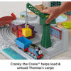 Thomas & Friends Sodor Take-Along Playset with Diecast Thomas Engine & Cranky The Crane