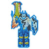 Power Rangers Dino Fury Blue Ranger 6-Inch Action Figure with Dino Fury Key