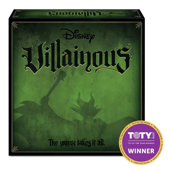 Ravensburger Disney Villainous: The Worst Takes It All Strategy Board Game for Age 10 & up