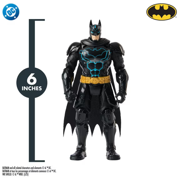 DC Comics, Batman Ninja Strike 6-inch Batman Action Figure, for Ages 3 and up Fashions for Home