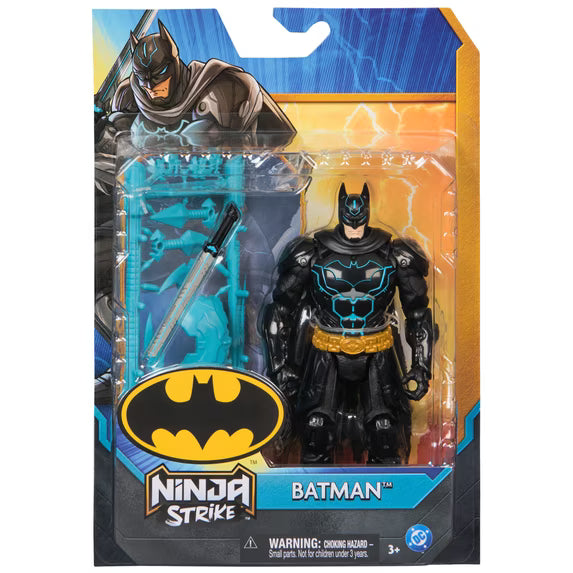 DC Comics, Batman Ninja Strike 6-inch Batman Action Figure, for Ages 3 and up Fashions for Home