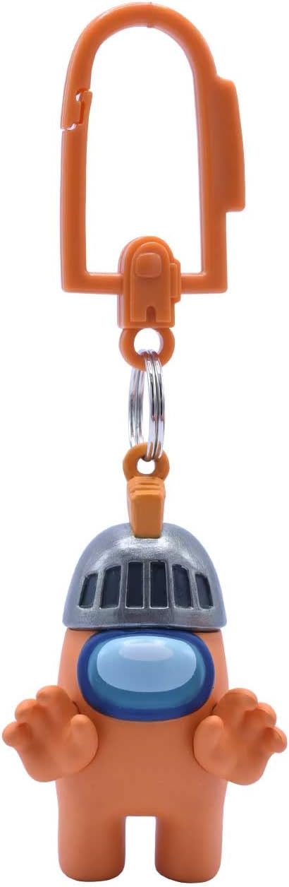 Just Toys LLC Among Us Backpack Hanger – Blind‑Bag Collectible – Clip‑On Accessory for Backpacks, Bags & Keychains