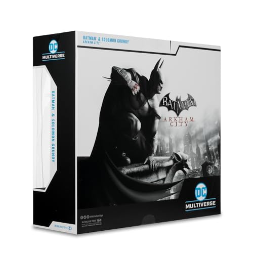 McFarlane Toys - DC Multiverse Batman & Solomon Grundy (Arkham City) 7in Gold Label Fashions for Home