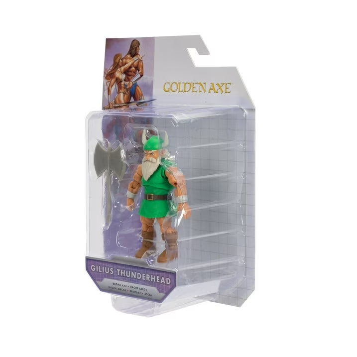 Sega 4 inch Golden Axe Gilius Thunderhead Action Figure Fashions for Home