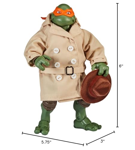 Teenage Mutant Ninja Turtles: Ninja Elite 6" Michelangelo in Disguise Fashions for Home