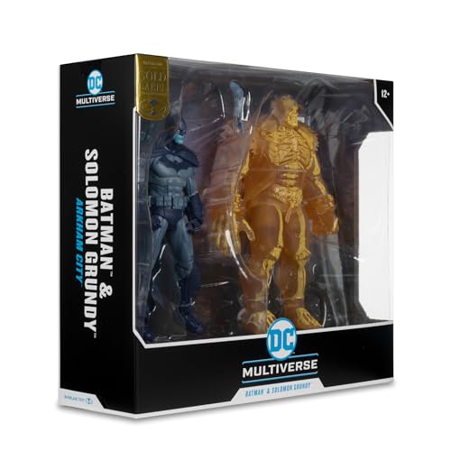 McFarlane Toys - DC Multiverse Batman & Solomon Grundy (Arkham City) 7in Gold Label Fashions for Home