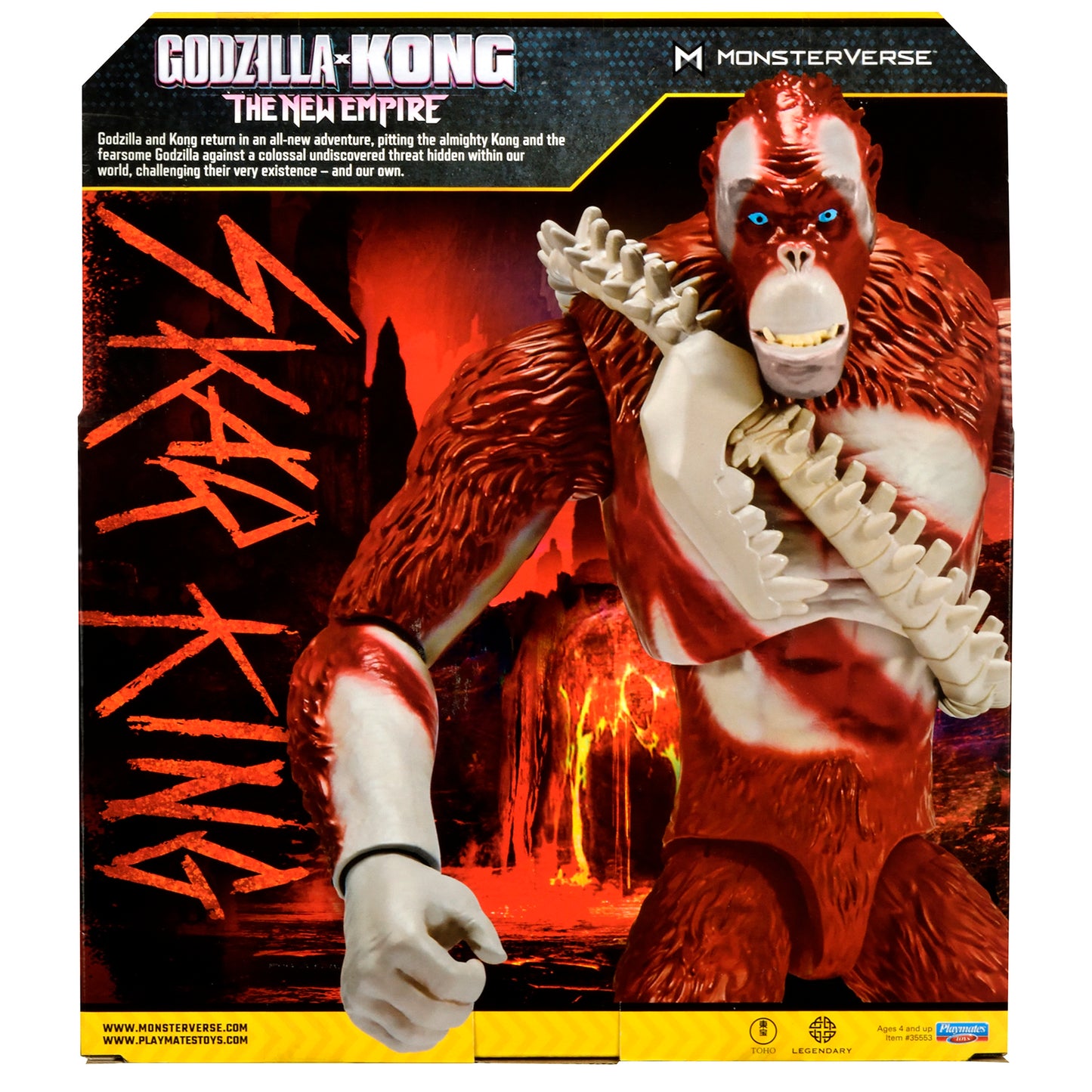 Godzilla x Kong: 11" Giant Skar King Figure by Playmates Toys