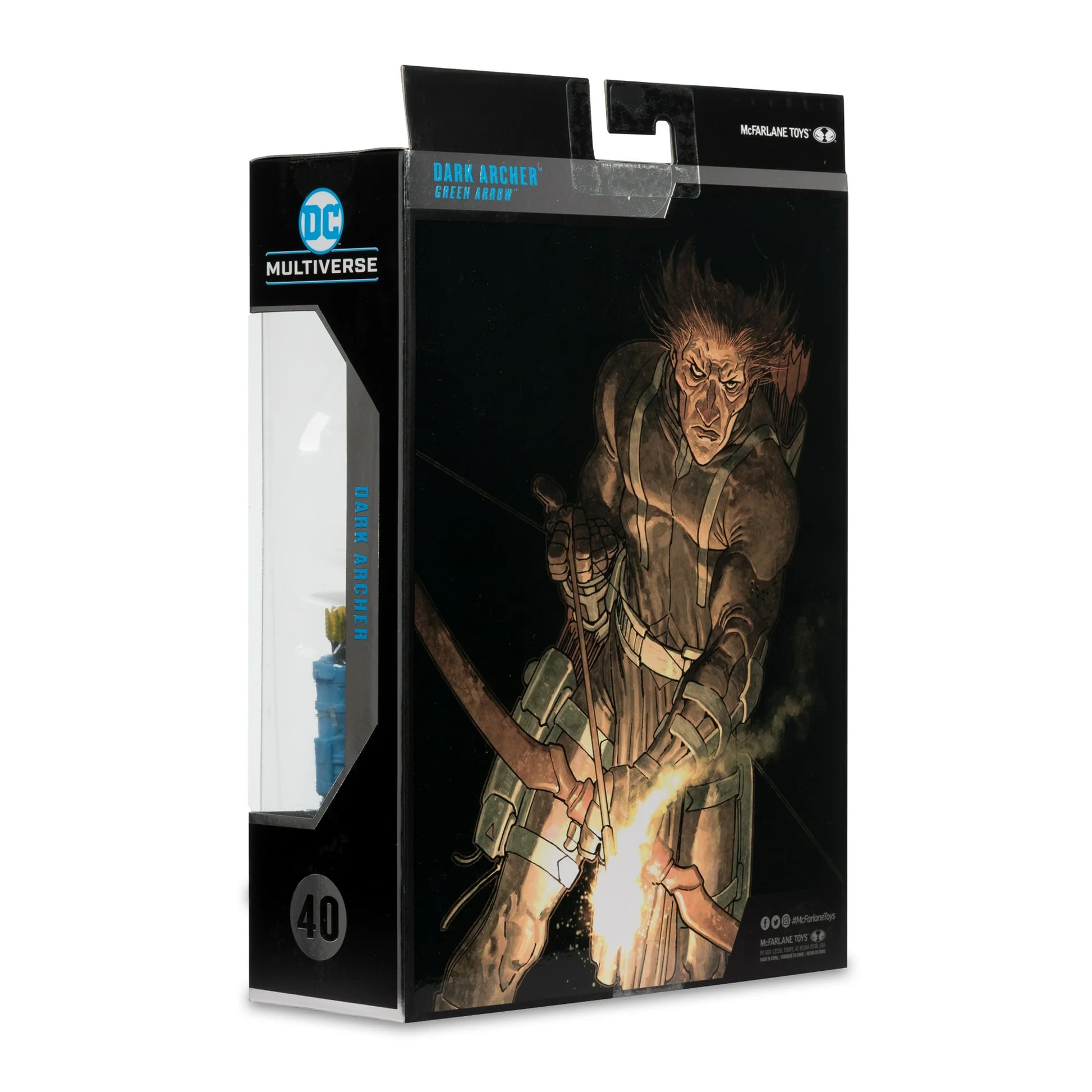 Dc 7in Action Figure - MCE - Dark Archer - McFarlane Toys Fashions for Home