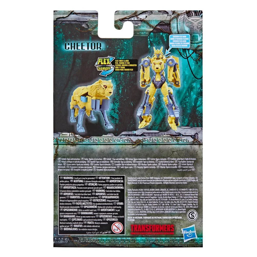Hasbro Transformers Rise Of The Beasts Flex Changers Cheetor F4639 Fashions for Home