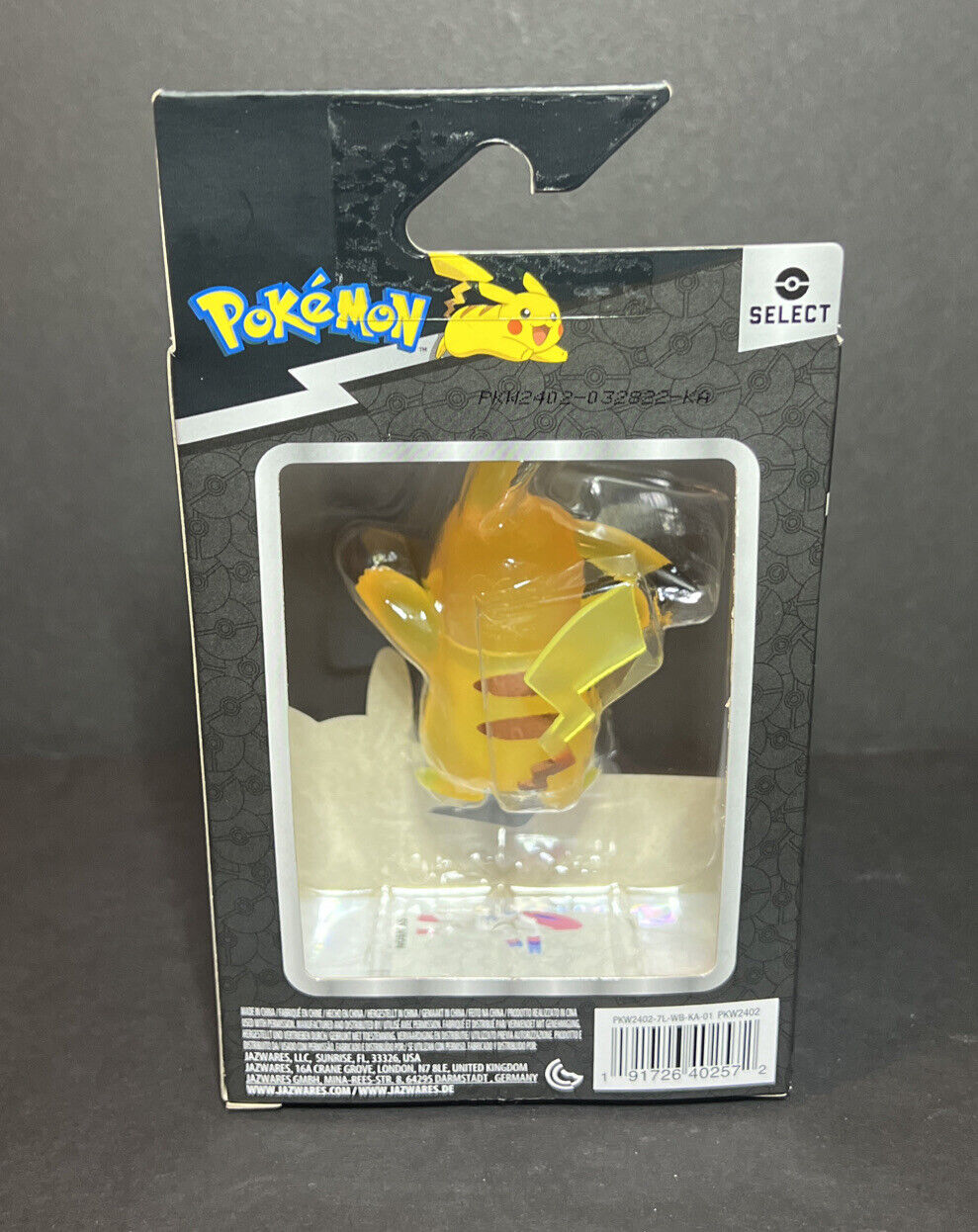Jazwares Pokemon Select Translucent Pikachu 3-in Battle Figure – Fashions  for Home