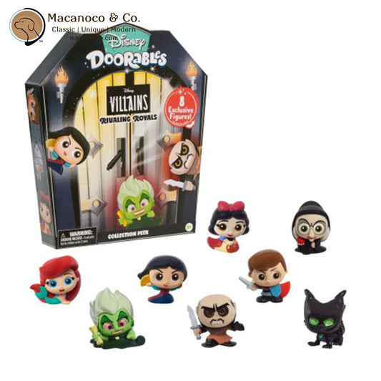 Doorables Collection Peek Disney Villains Rivaling Royals Mystery Figure 8-Pack - Fashions for Home