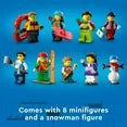LEGO City Ski and Climbing Center 60366 Building Toy Set, 3-Level Building with a Ski Slope, 8 Minifigures and 2 Animal Figures for Imaginative Winter Sports Play, Fun Gift Idea for Kids and Ski Fans