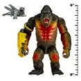 Godzilla vs. Kong Collectible 4+ Action Figures, Multicolor, 3.50" x 9.50" x 9" - Fashions for Home
