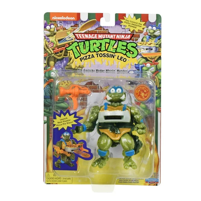 Teenage Mutant Ninja Turtles Classic Pizza Tossin' 5 Inch Action Figure - Leonardo