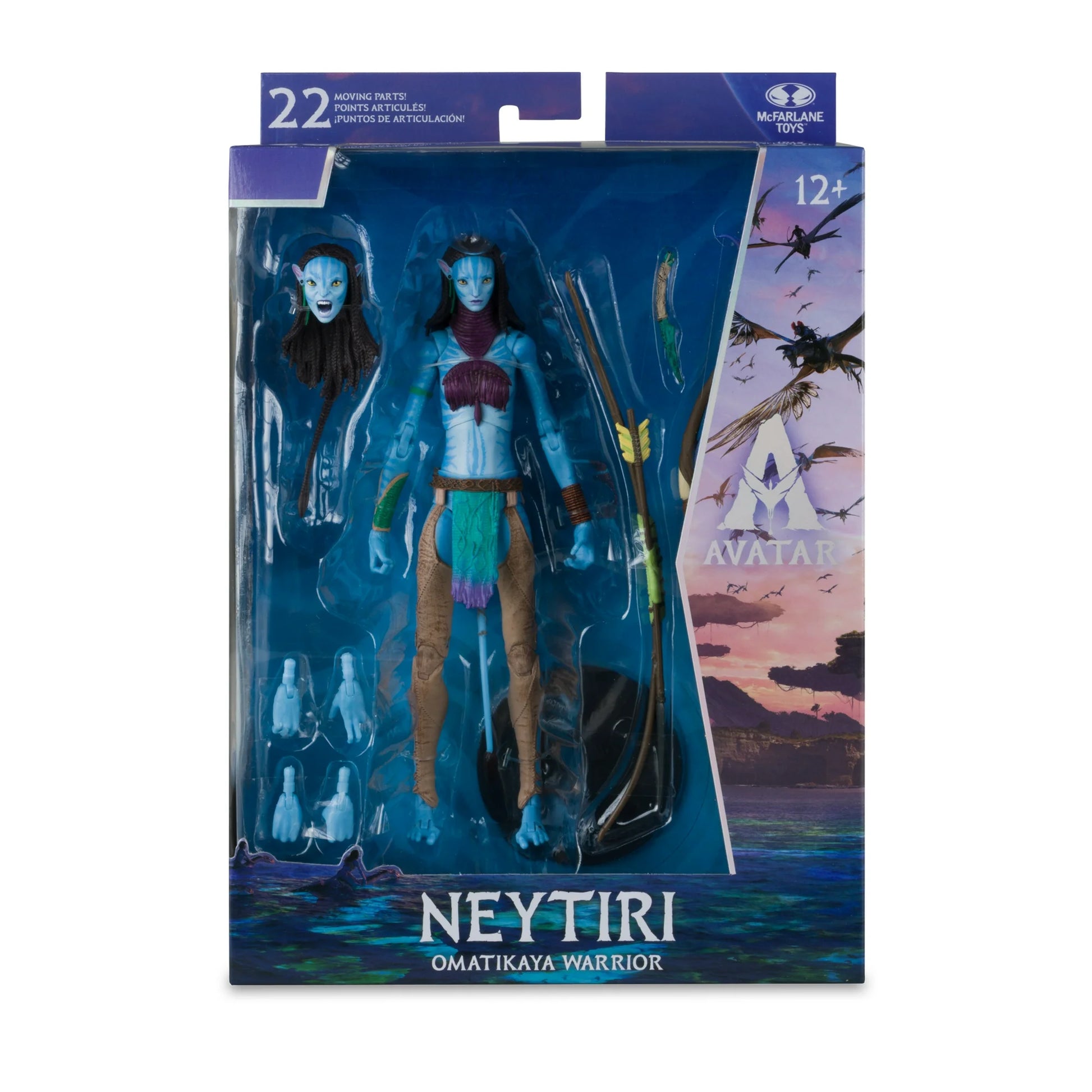 Avatar: Fire and Ash Neytiri (Omatikaya Warrior) 7" Action Figure Collector Edition - McFarlane Toys Fashions for Home