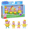 Peppa Pig Peppa’s Adventures Peppa’s Family Rainy Day Figure 4-Pack Playset, Ages 3 and Up