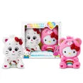 Hello Kitty Loves Cheer Bear 10" Collectible Care Bears Plush 2-Pack - Soft, Huggable Material!