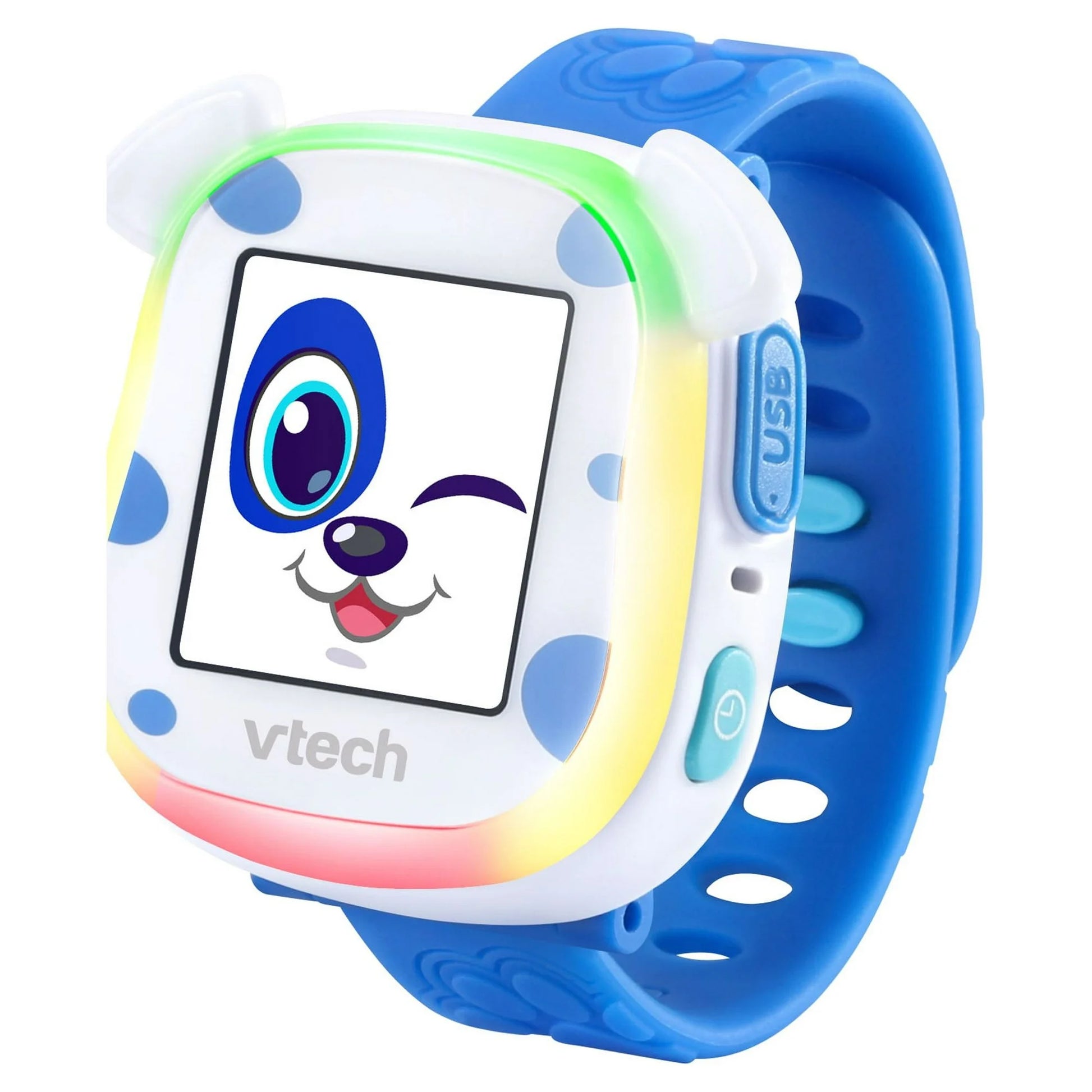 My First Kidi Smartwatch with a Digital Pup and Daily Reminders, Blue, VTech Fashions for Home