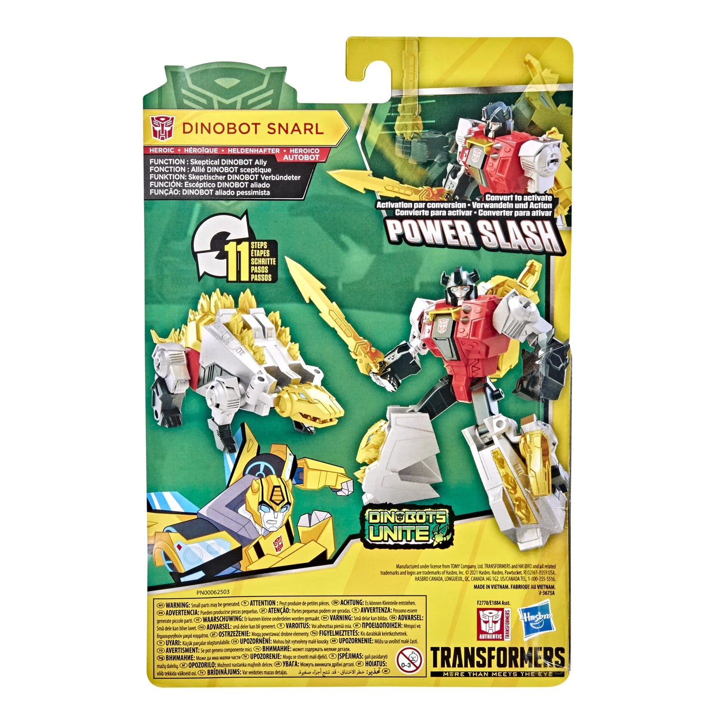 Transformers Bumblebee Cyberverse Adventures Dinobots Unite Warrior Class Dinobot Snarl Fashions for Home