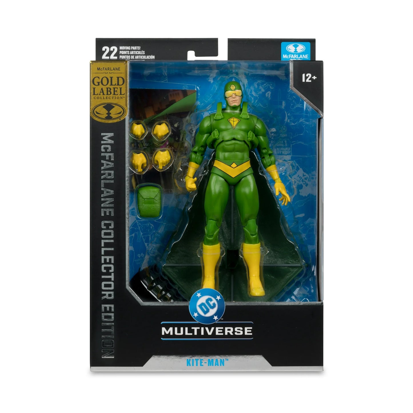 Kite-Man (Batman Rogues) Collector Edition Gold Label 7" Figure - McFarlane Toys Fashions for Home