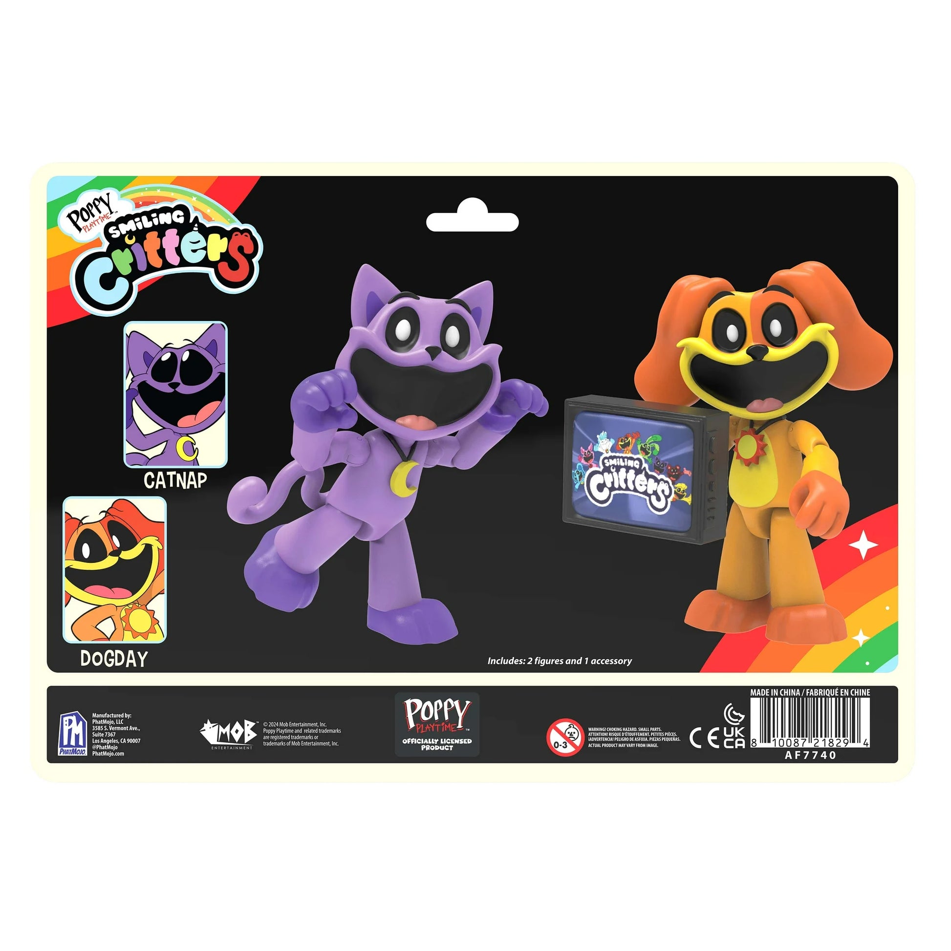POPPY PLAYTIME - Smiling Critters Action Figure 2-Pack (Series 3) Fashions for Home