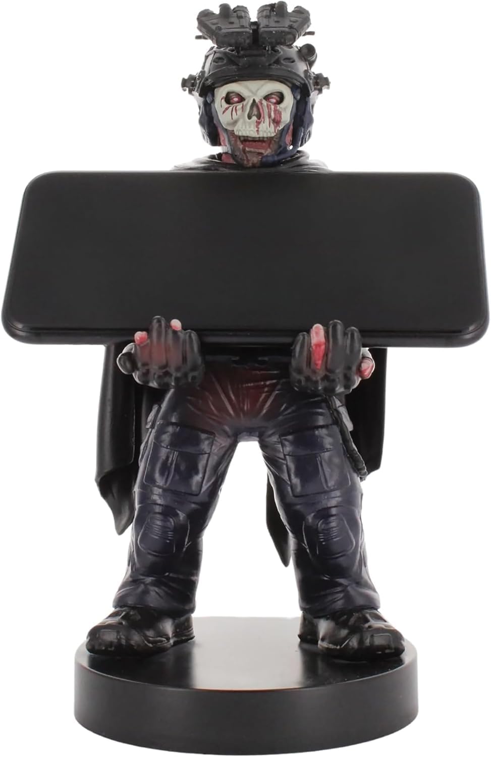 Exquisite Gaming: Call of Duty: Zombie Ghost - Cable Guys Original Controller & Phone Holder, Collectible Device Stand - Fashions for Home
