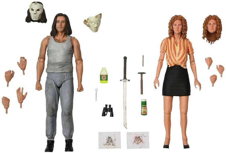 NECA - Teenage Mutant Ninja Turtles - 1990 Movie 7" Scale April O'Neil & Casey Collectible Action Figures Set