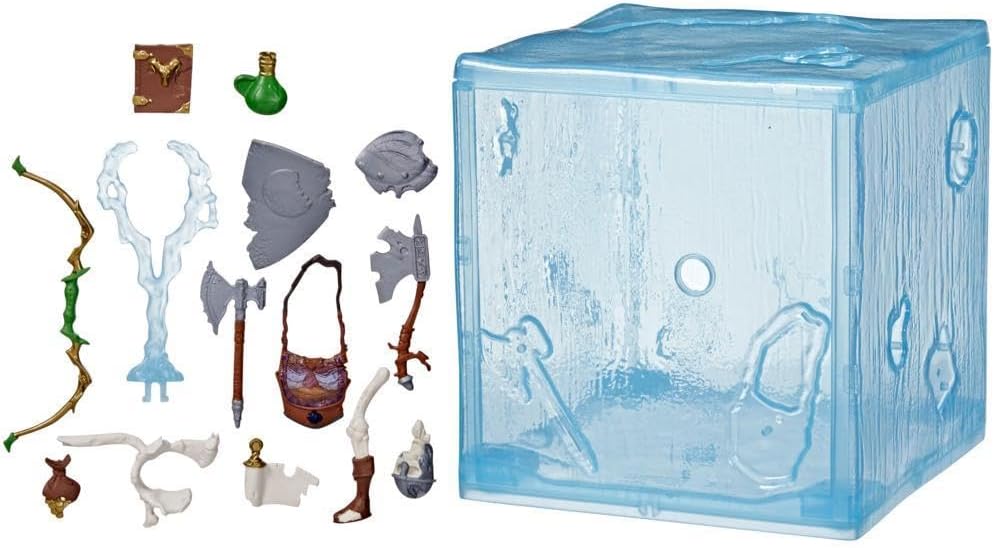 Dungeons & Dragons Hasbro Honor Among Thieves Golden Archive Gelatinous Cube Collectible Figure Compatible with 6-Inch Scale D&D Action Figures