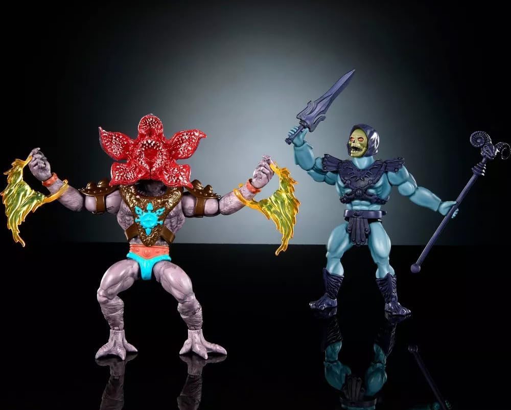 Masters of the Universe X Stranger Things Skeletor and Demogorgon Action Figure Set - 2 Pack - Fashions for Home