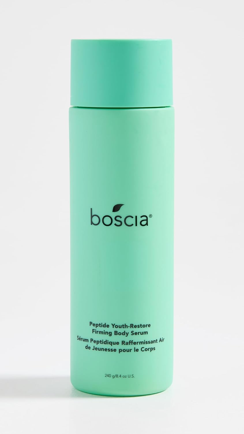 boscia Peptide Youth-Restore Firming Body Serum - Vegan, Cruelty-Free & Natural Skin Care - Anti-Aging Body Serum with Niacinamide - Hypoallergenic & Dermatologist-Tested - For All Skin Types - 8.4 Oz