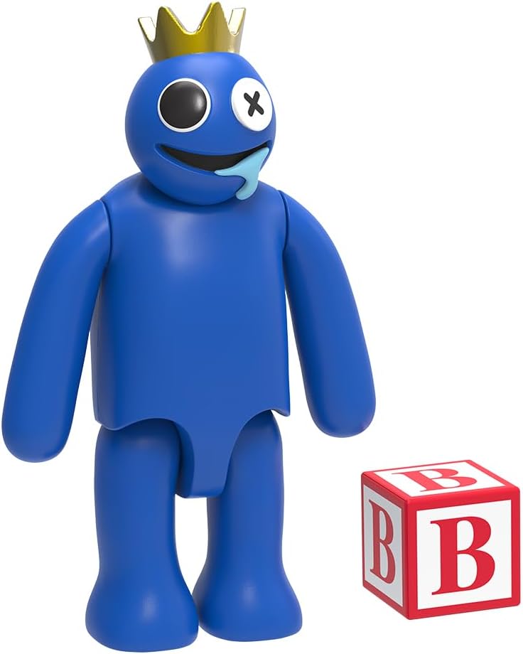 – Blue Action Figure (5" Tall Posable Figure, Series 1)