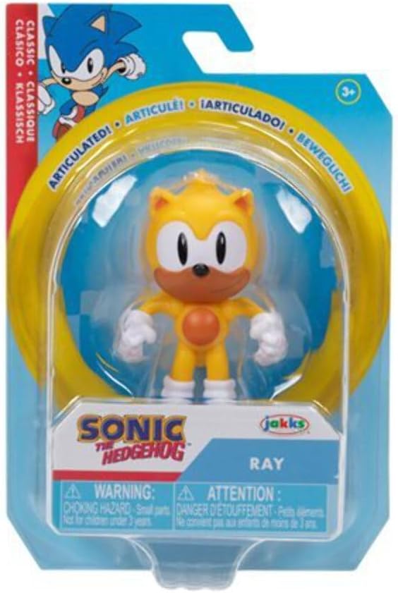 Sonic The Hedgehog Ray Mini Figure (Classic) Fashions for Home