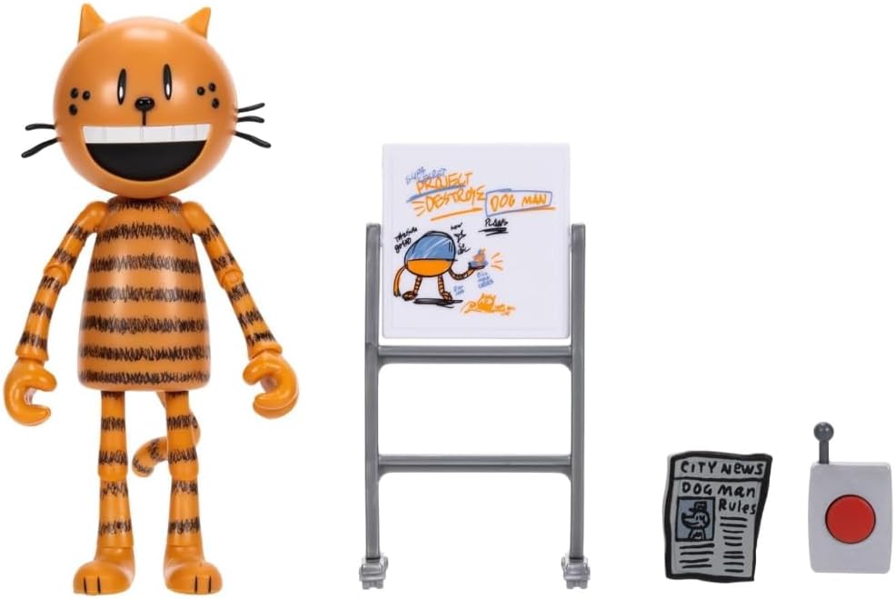 Dog Man 5 Inch Petey Figure