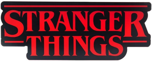 Stranger Things Shaped Logo Light, 30cm (11.8") Wide Wall or Desk Lamp - Fashions for Home