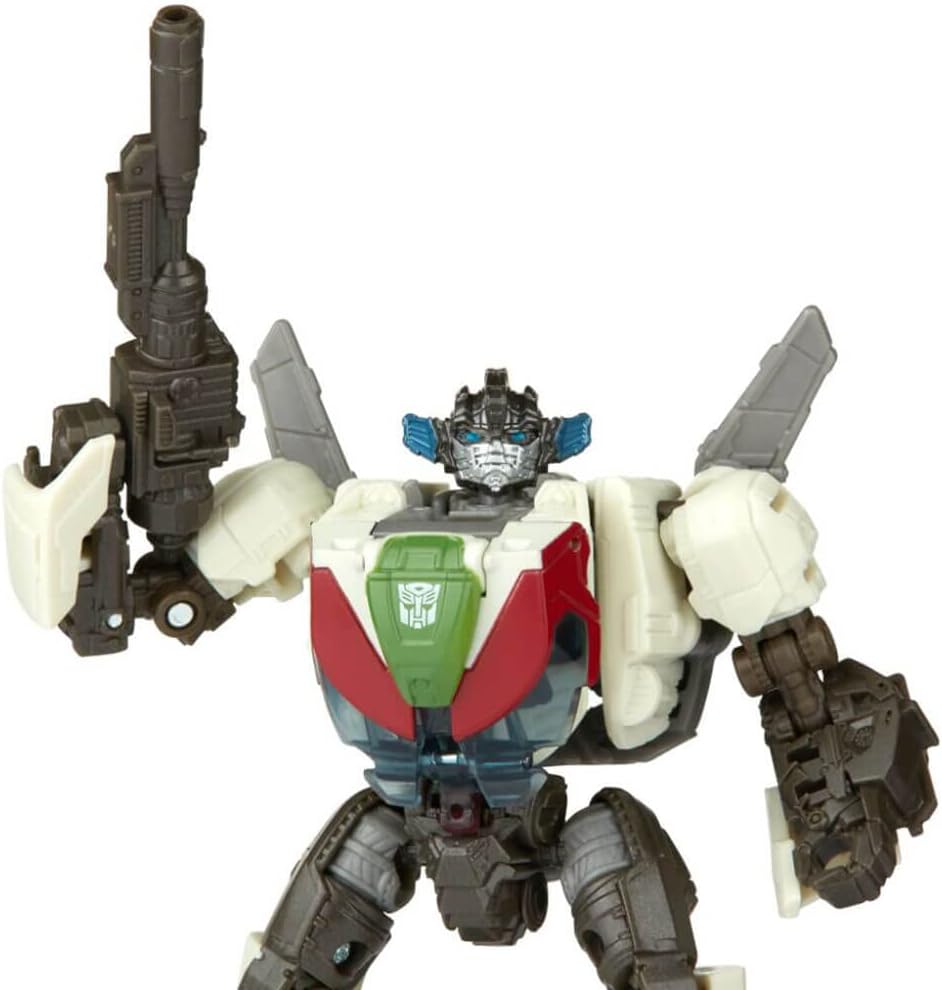 Transformers Toys Studio Series 81 Deluxe Class Bumblebee Wheeljack Action Figure - Ages 8 and Up, 4.5-inch