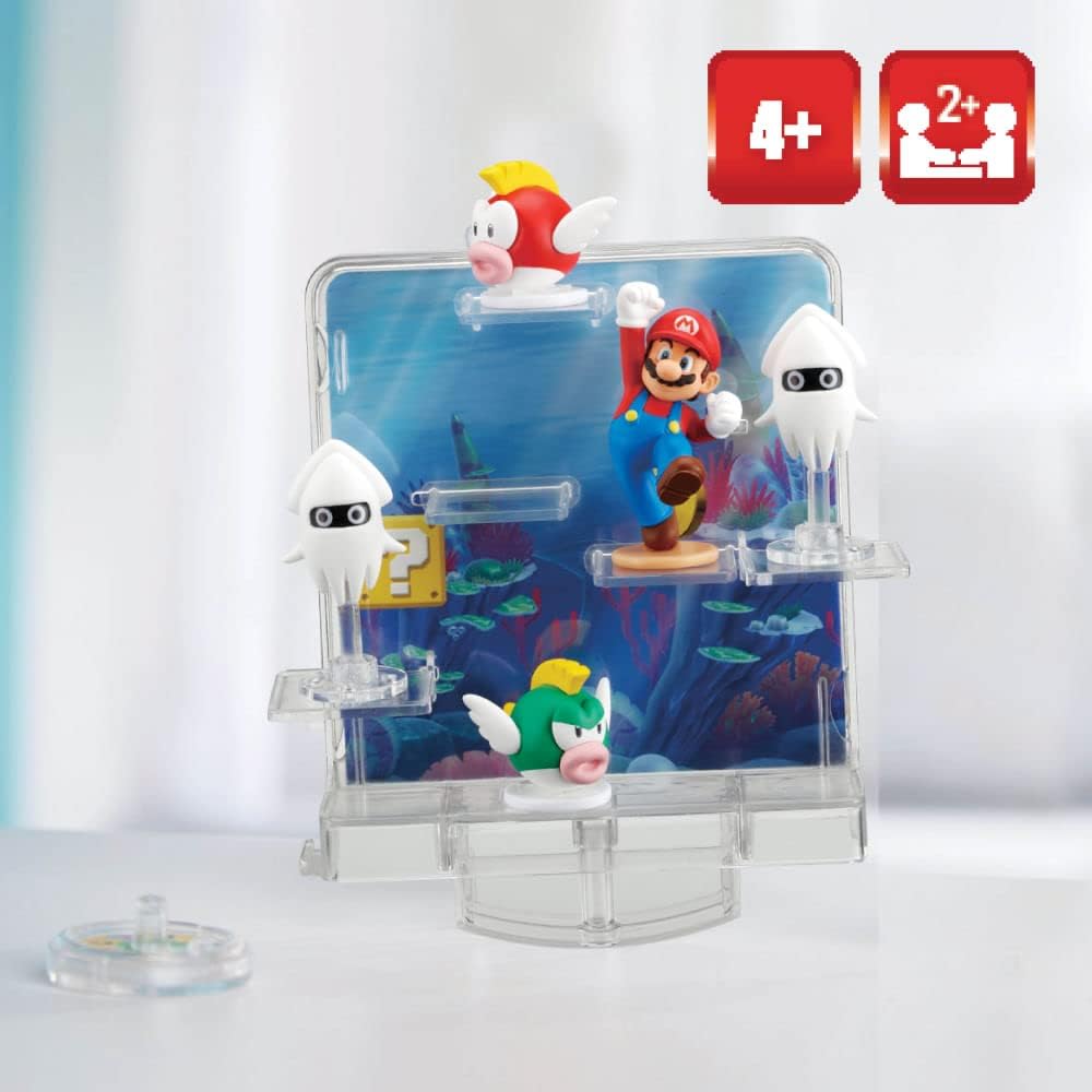 Epoch Super Mario Balancing Game Plus Underwater Stage Set Fashions for Home