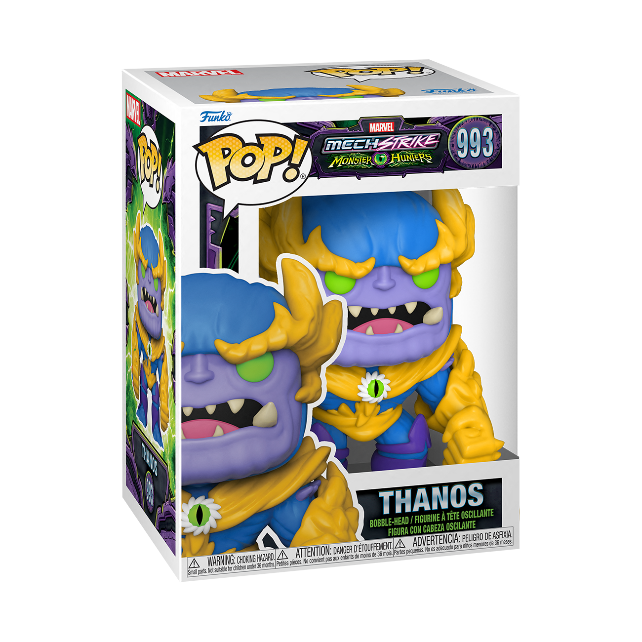 Funko Pop! Marvel: Monster Hunters - Thanos Vinyl Bobblehead - Fashions for Home